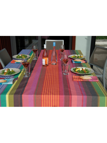 Coated tablecloth Surfing tableware basque linen 