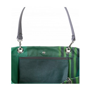 Perette Chiberta handbag, basque linen 