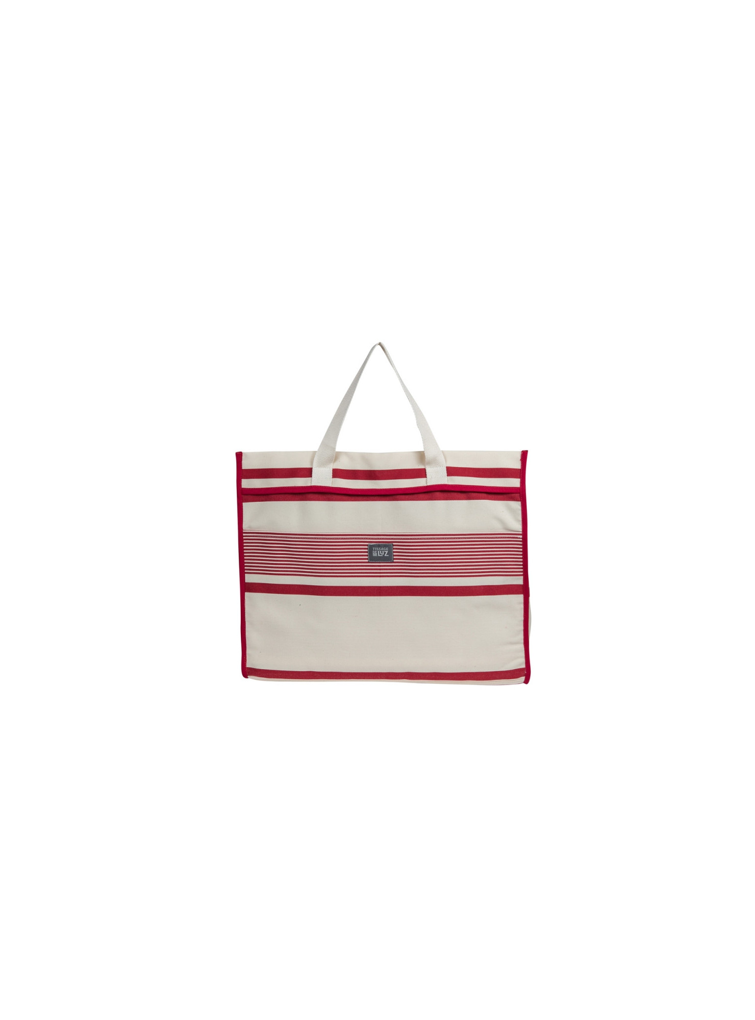 Sac Véra Maïté Rouge handbag, basque linen 