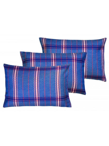 Cushion cover with zipper Félix Bleu basque household linen 