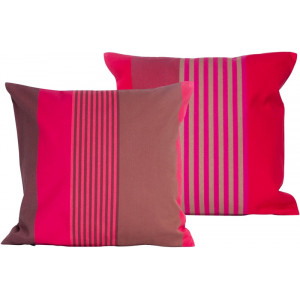 Cushion cover with zipper Ottoman Grenade basque household linen 