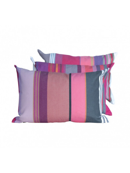 Cushion cover with zipper Pivoine basque household linen 