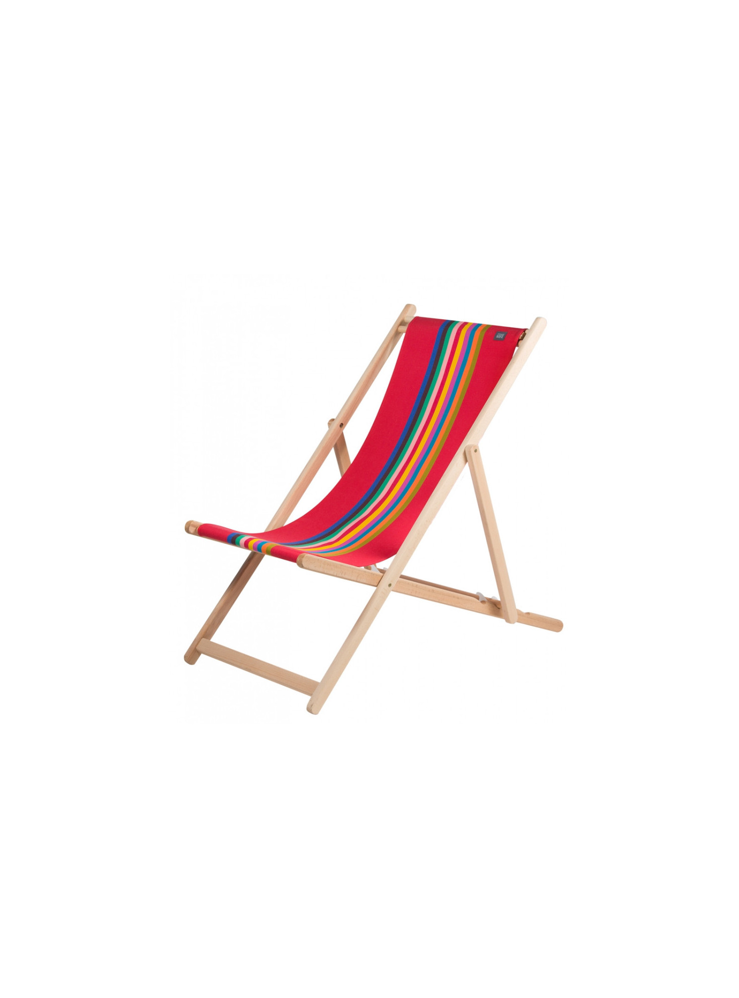 Transat Marbella en tissu basque chaise longue chilienne basque